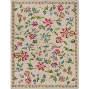 Jardin Rosa Rectangle Rug
