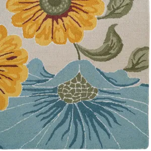 Jardin Multi Rectangle Rug - 5\' x 8\'