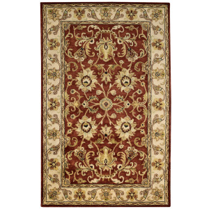 Eloquent Garden Arabian Red Rectangle Rug