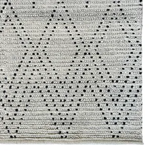 Geometrics Gray Rectangle Rug - 7\'9\" x 9\'9\"