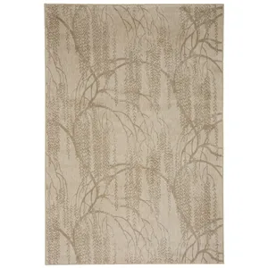 Willow Champagne Rectangle Rug - 5'3" x 7'6"