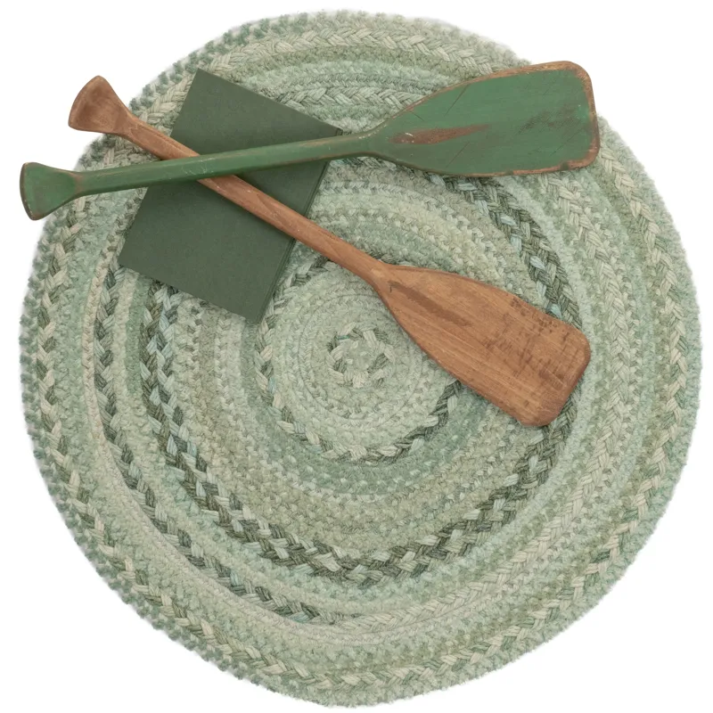Bayview Sage Round Rug - 3\' x 3\'