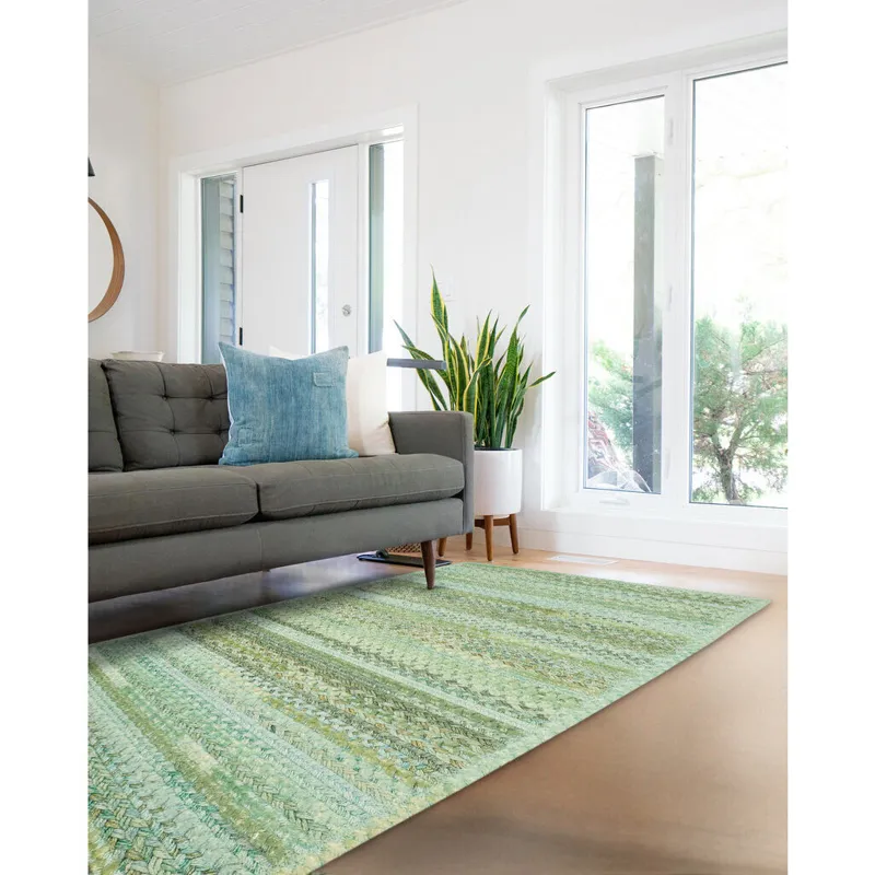 Bayview Sage Cross Sewn Rectangle Rug - 3\' x 5\'