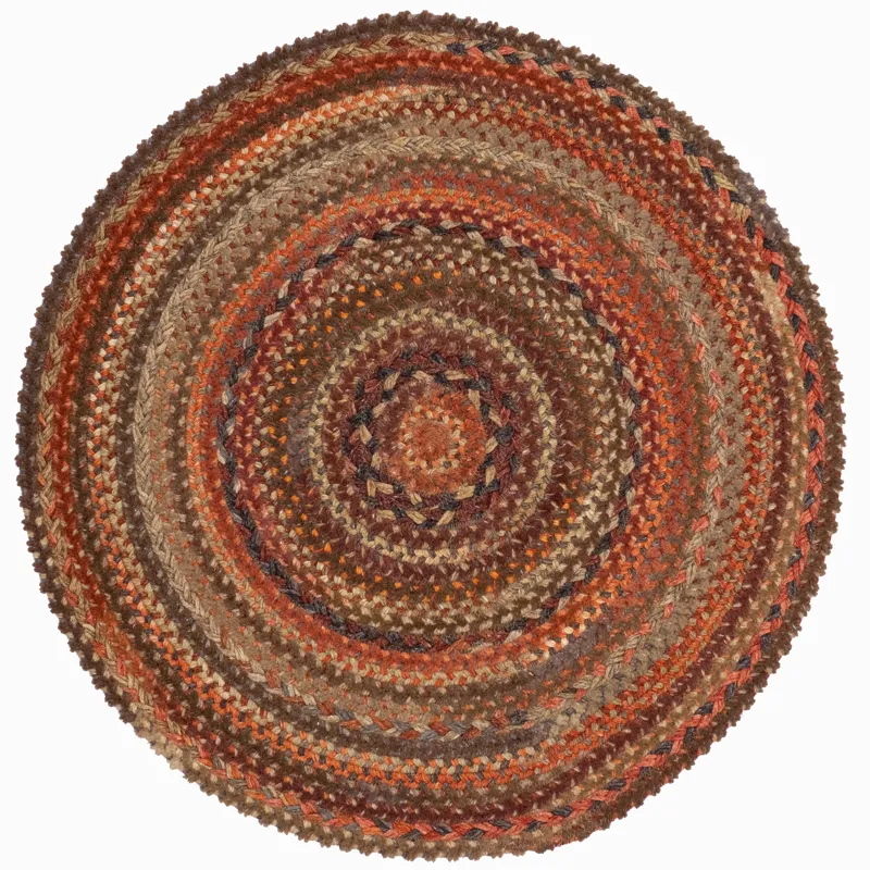 Bayview Cinnabar Round Rug - 3\' x 3\'