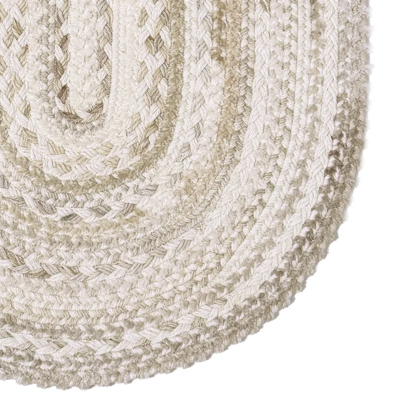 Bayview Linen Oval Rug - 1\'8\" x 2\'6\"