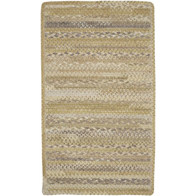 Bayview Neutral Cross Sewn Rectangle Rug - 3\' x 5\'