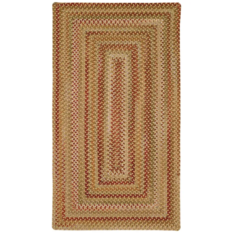Homecoming Wheatfield Concentric Rectangle Rug - 2\'3\" x 4\'3\"