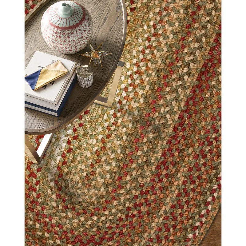 Homecoming Evergreen Oval Rug - 2\' x 3\'