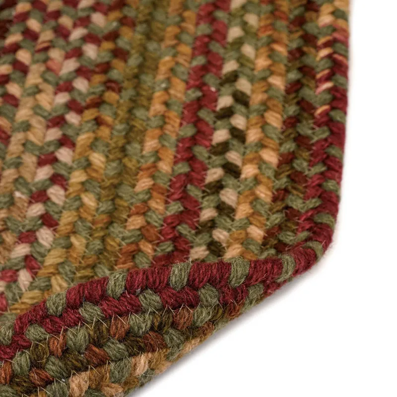 Homecoming Evergreen Oval Rug - 2\' x 3\'
