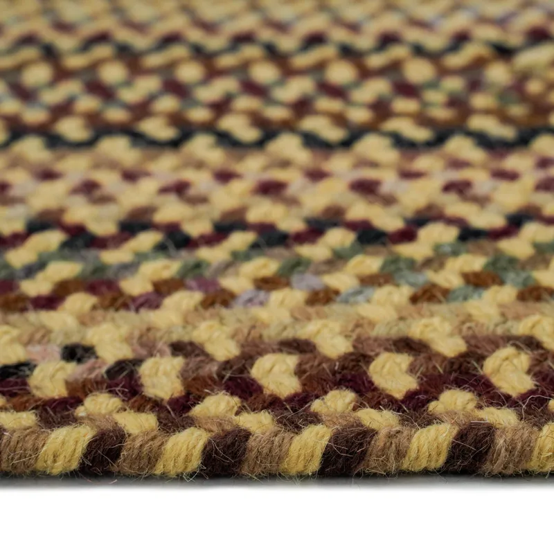 Gramercy Gold Concentric Rectangle Rug - 1\'8\" x 2\'6\"