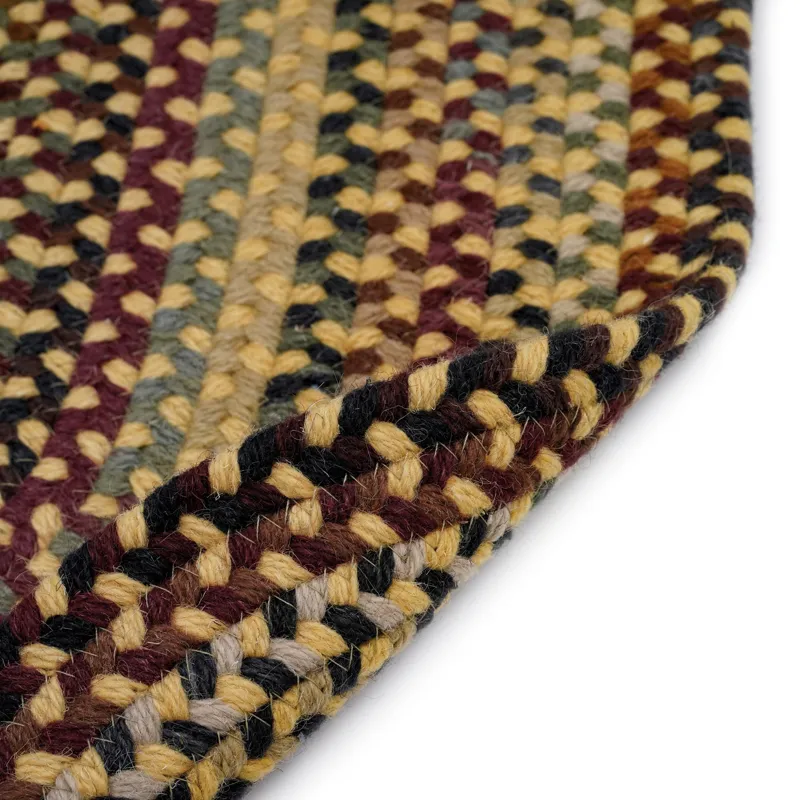 Gramercy Gold Oval Rug - 2\' x 3\'