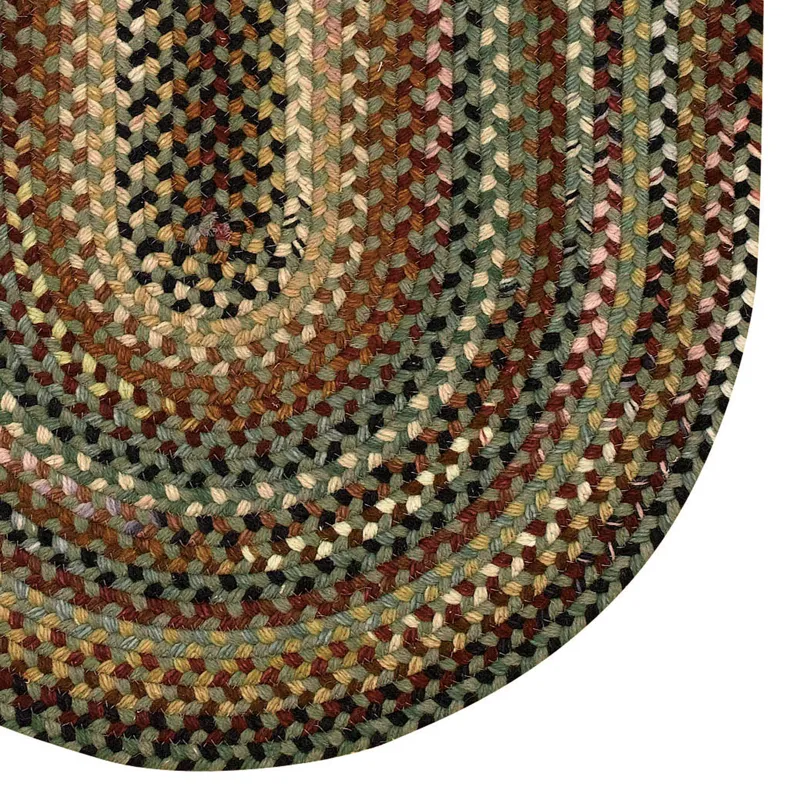 Gramercy Sage Oval Rug - 1\'8\" x 2\'6\"