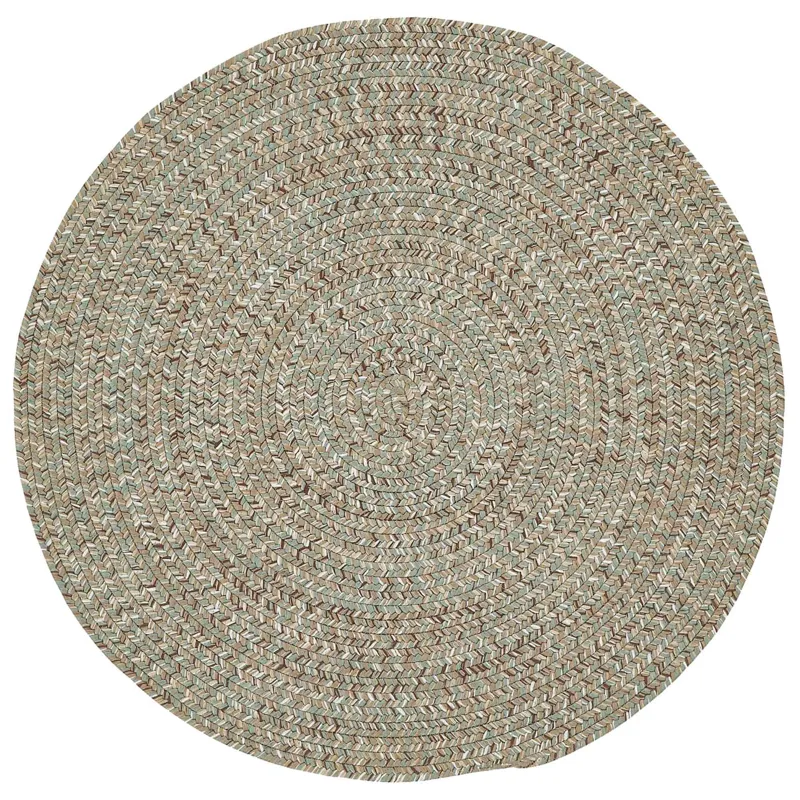 Sea Glass Spa Round Rug - 3\' x 3\'