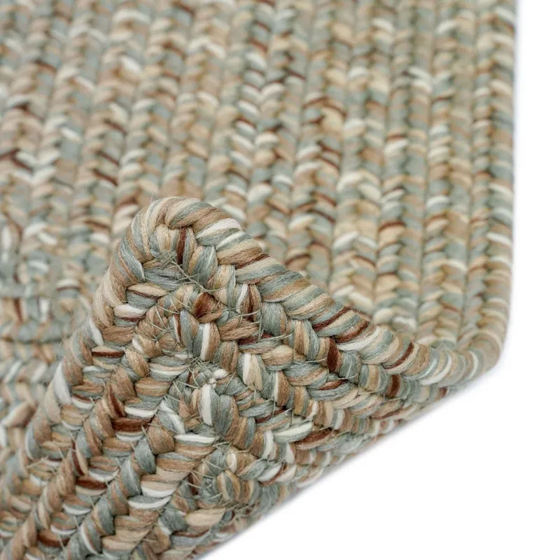 Sea Glass Spa Concentric Rectangle Rug - 4\' x 6\'