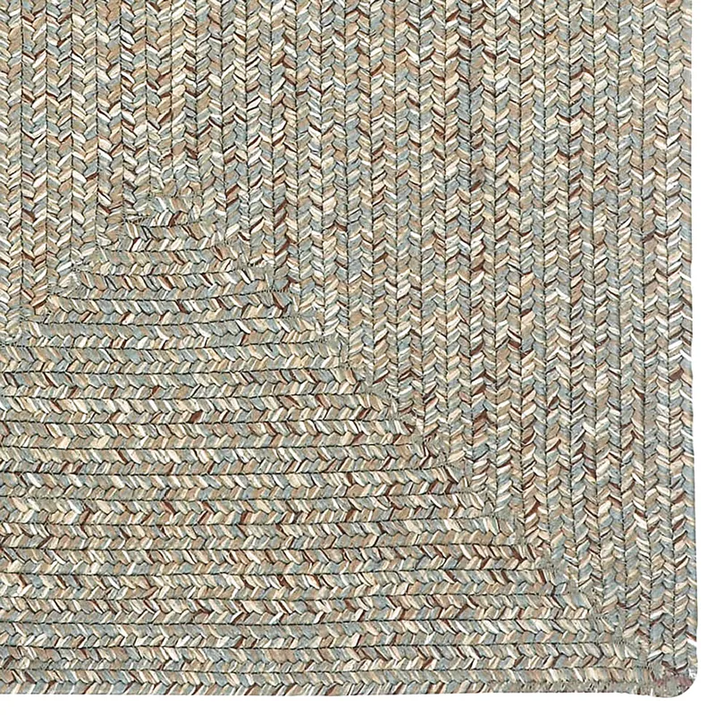 Sea Glass Spa Concentric Rectangle Rug - 4\' x 6\'