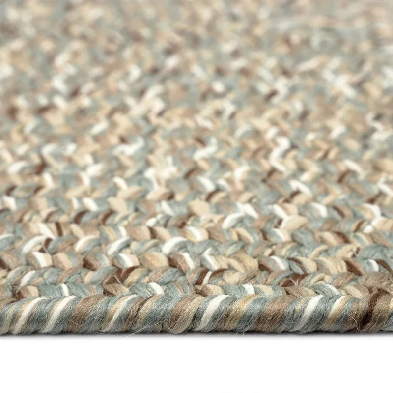 Sea Glass Spa Concentric Rectangle Rug - 4\' x 6\'