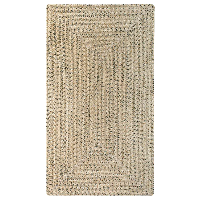 Sea Glass Shell Concentric Rectangle Rug - 1\'8\" x 2\'6\"