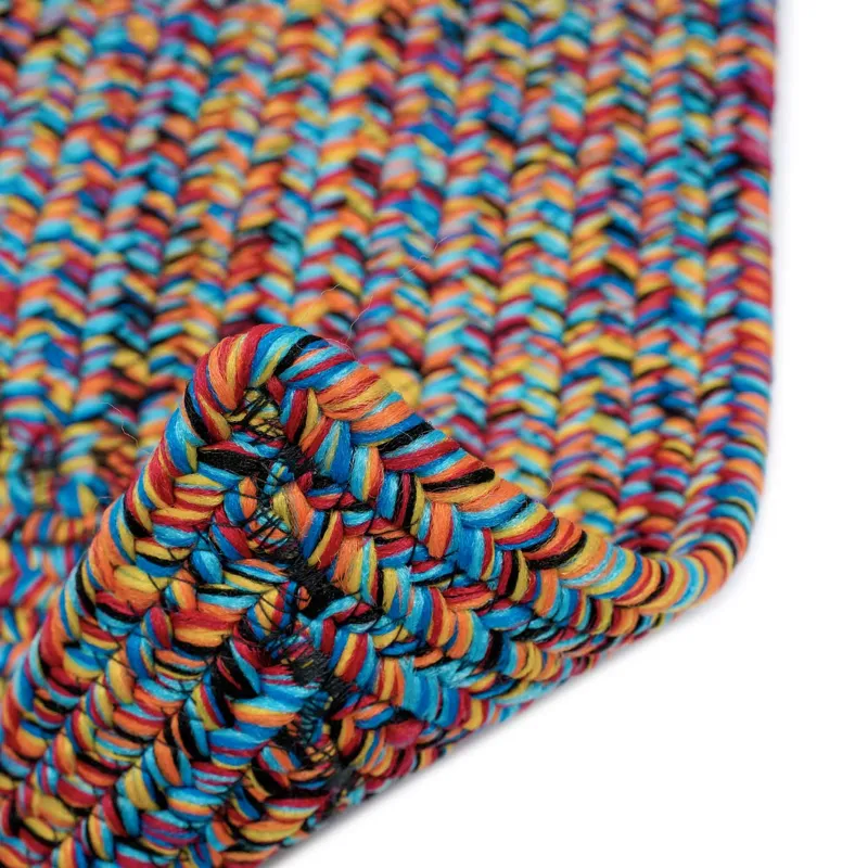 Sea Glass Fiesta Bright Multi Concentric Rectangle Rug - 1\'8\" x 2\'6\"