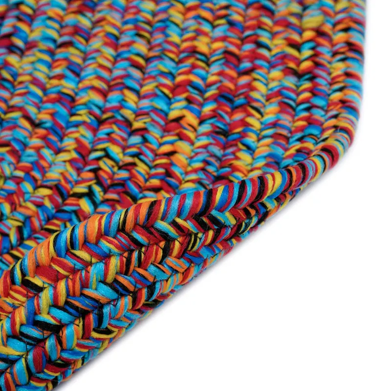 Sea Glass Fiesta Bright Multi Oval Rug - 1\'8\" x 2\'6\"