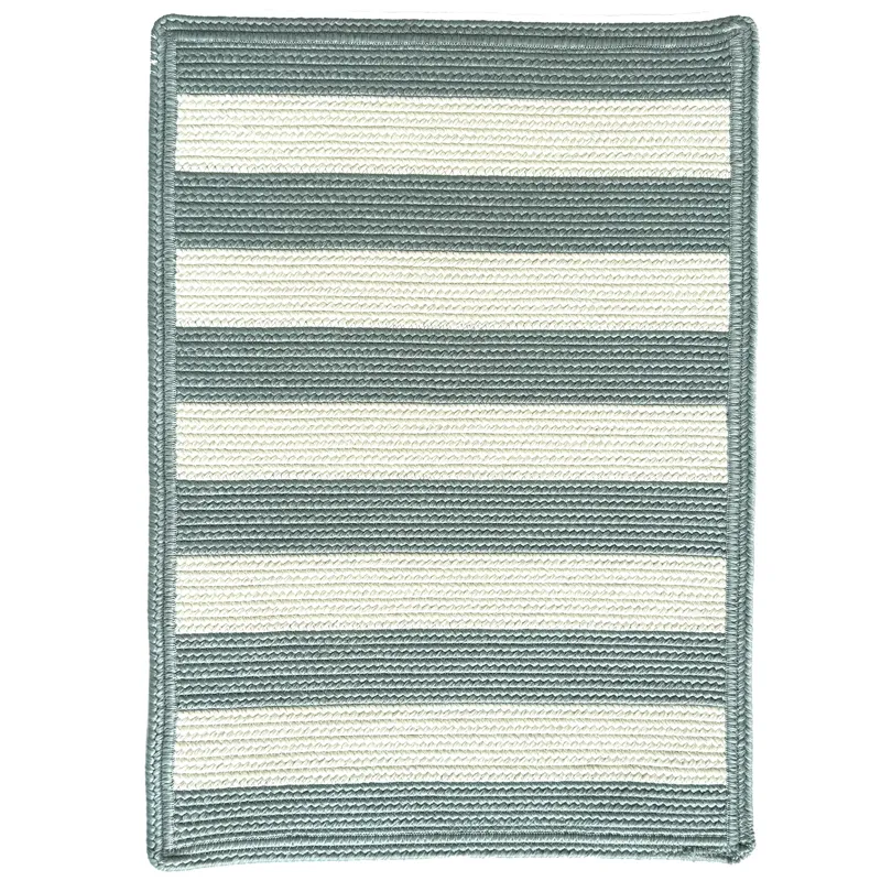 Timeless Spa Blue Cross Sewn Rectangle Rug - 11\'4\" x 14\'4\"