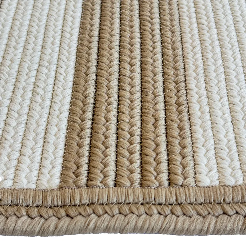 Timeless Camel Cross Sewn Rectangle Rug - 8\' x 11\'