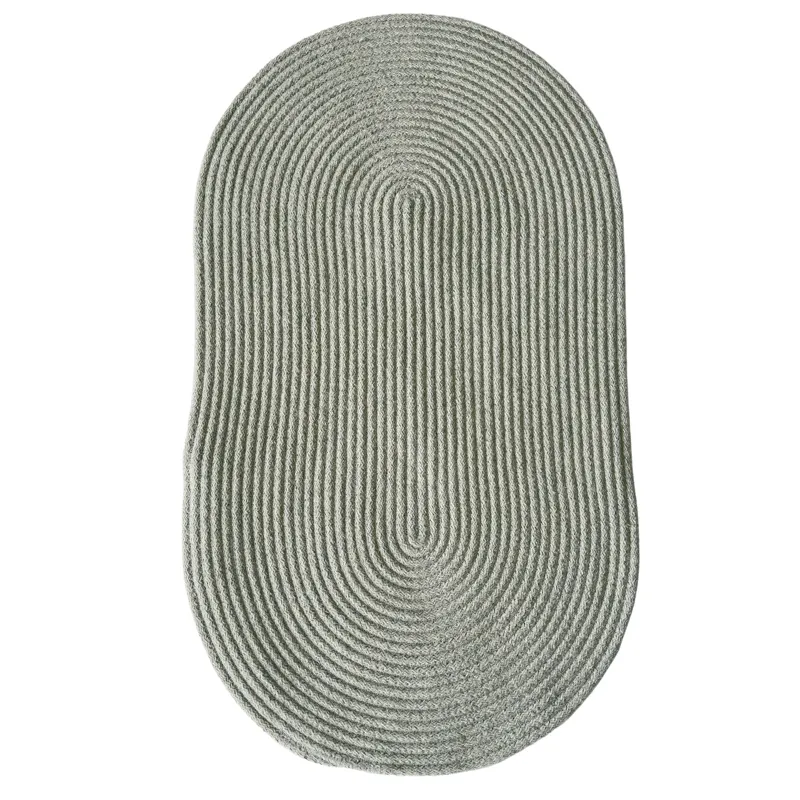 Westerly Lt. Grey Oval Rug - 2\'3\" x 4\'3\"