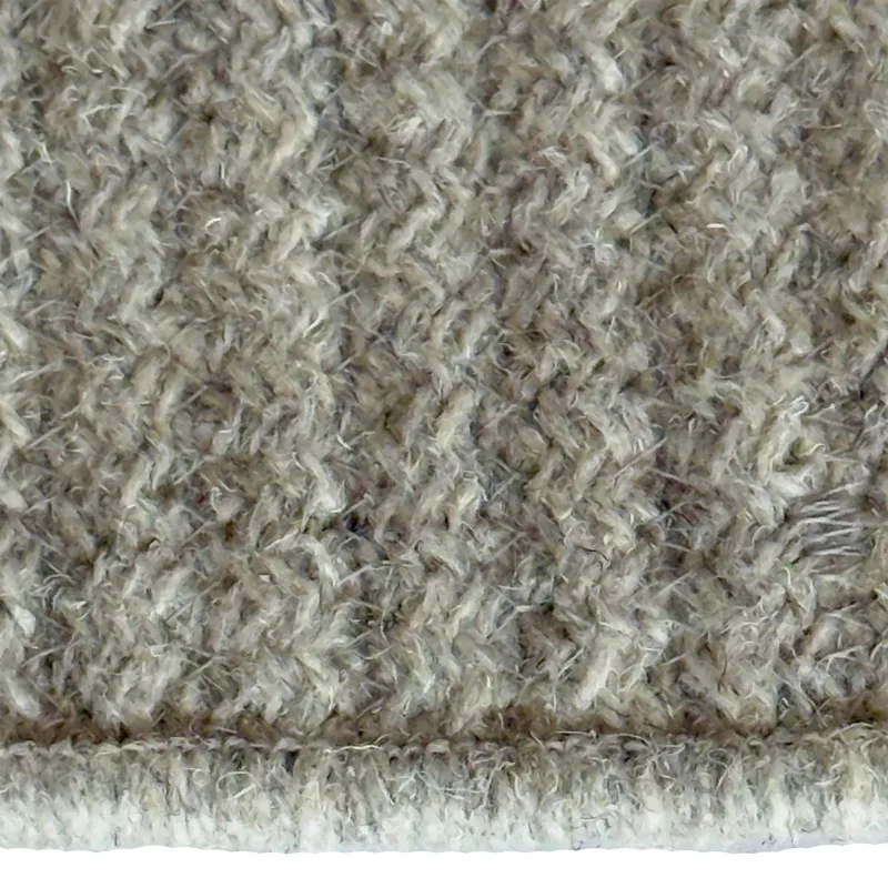 Westerly Lt. Grey Cross Sewn Rectangle Rug - 3\' x 3\'