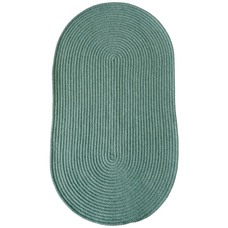 Chatham Teal Oval Rug - 11\'4\" x 14\'4\"