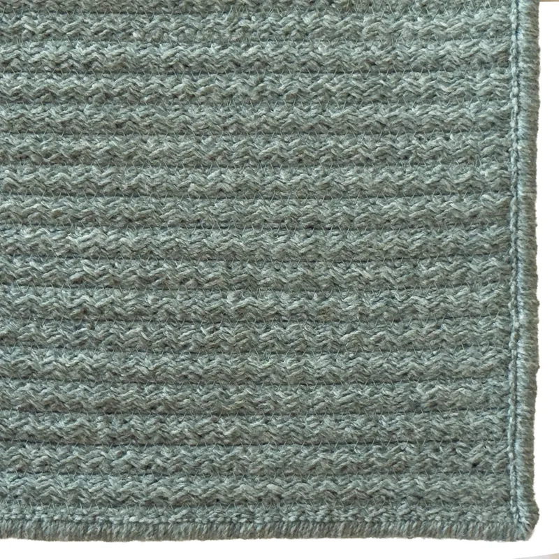 Chatham Teal Cross Sewn Rectangle Rug - 8\' x 11\'