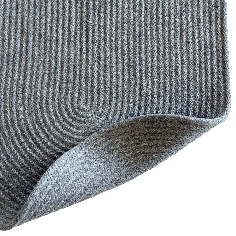Chatham Light Grey Oval Rug - 2\' x 3\'
