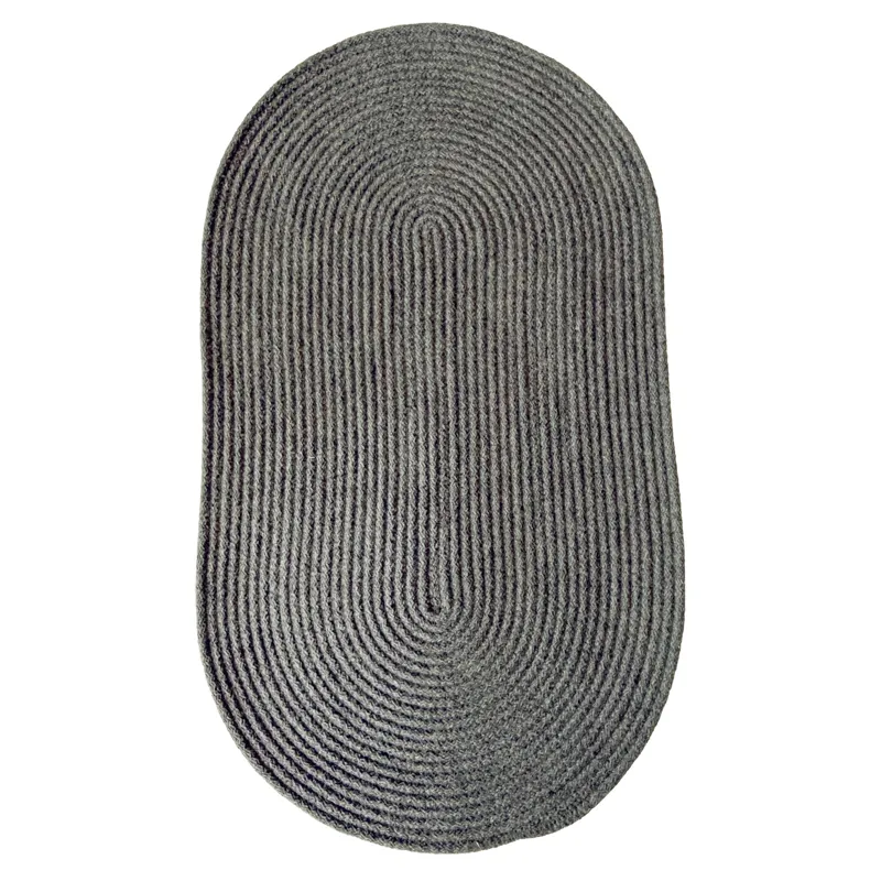 Chatham Slate Oval Rug - 11\'4\" x 14\'4\"