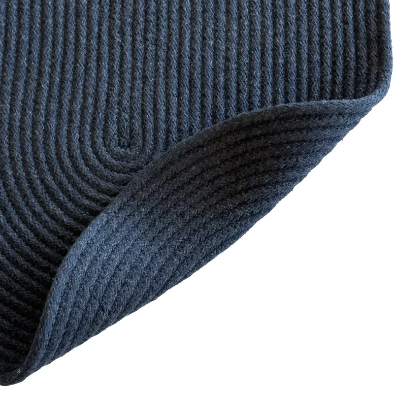 Chatham Navy Oval Rug - 2\' x 8\'
