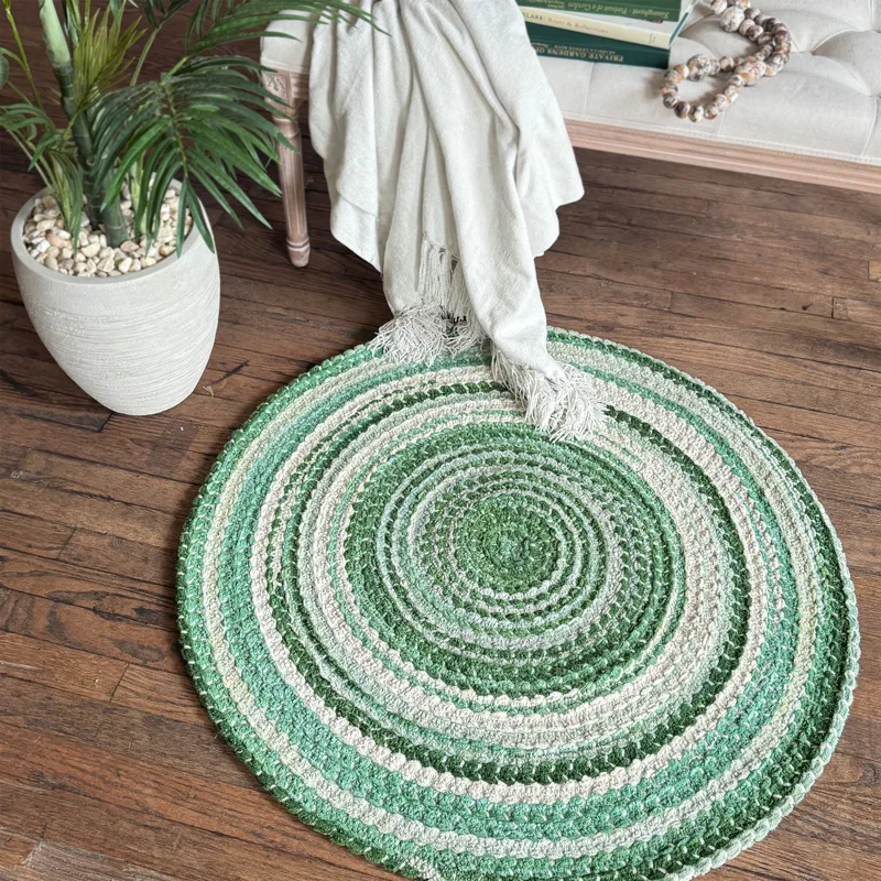 Crafted Meadow Round Rug - 8\'6\" x 8\'6\"