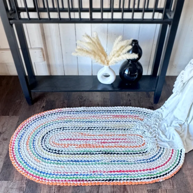 Crafted Vivid Oval Rug - 9\'2\" x 13\'2\"