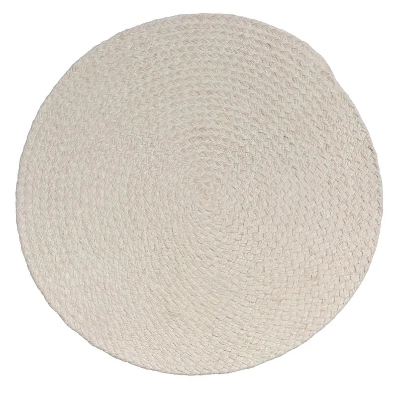 Terra Harvest Bleached Round Rug - 3\' x 3\'