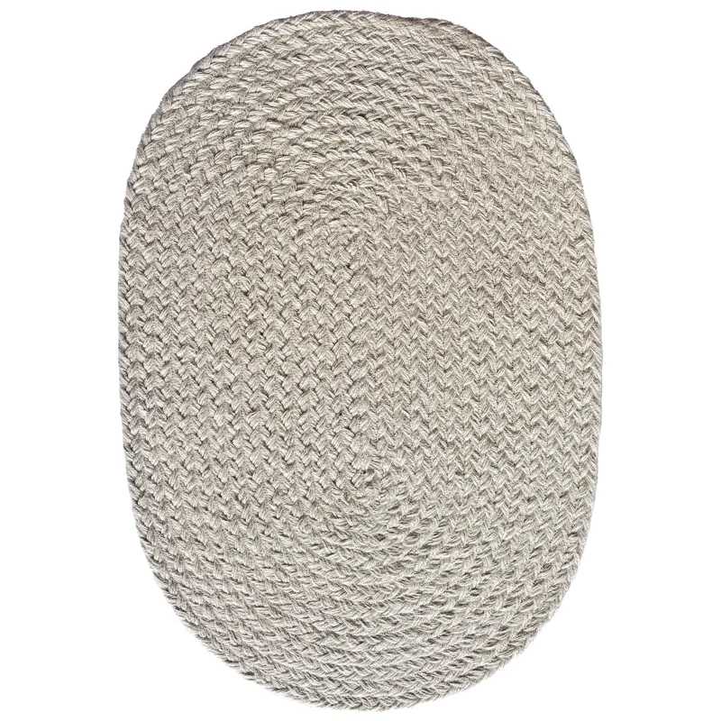 Terra Harvest Bleached Oval Rug - 1\'8\" x 2\'6\"