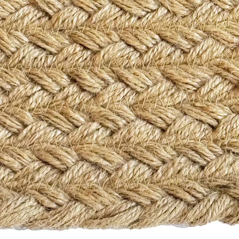 Terra Harvest Natural Round Rug - 3\' x 3\'
