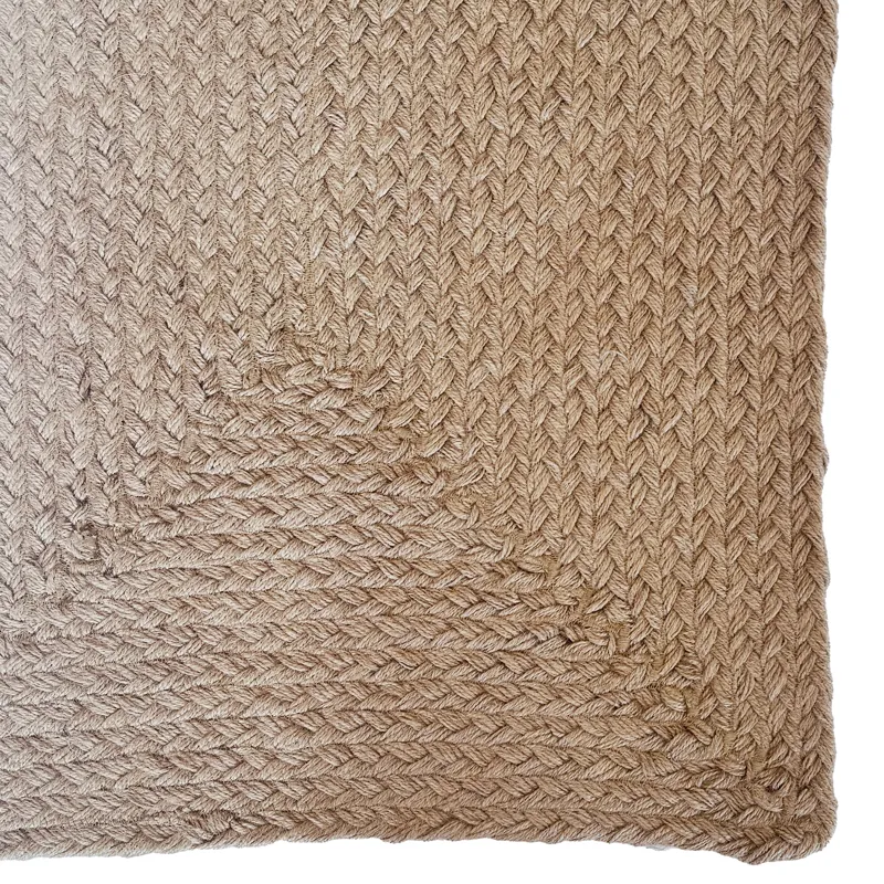 Terra Harvest Natural Concentric Rectangle Rug - 2\' x 3\'