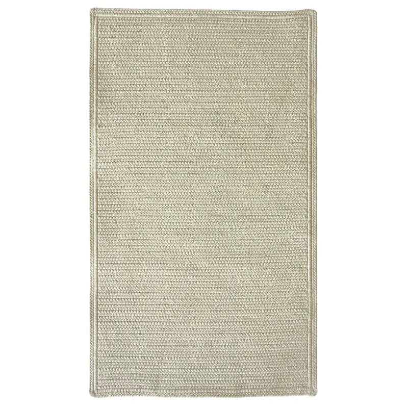Shoreline Sand Dollar Cross Sewn Rectangle Rug - 7\' x 9\'