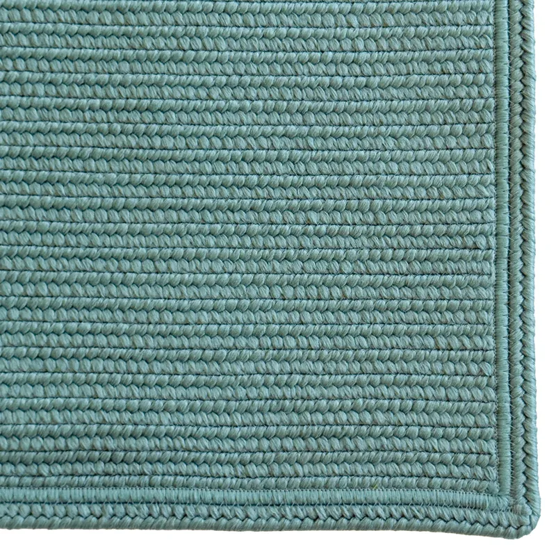 Shoreline Seafoam Cross Sewn Rectangle Rug - 3\' x 5\'