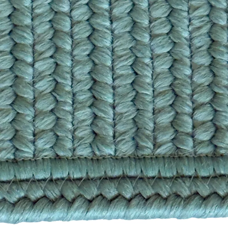 Shoreline Seafoam Cross Sewn Rectangle Rug - 3\' x 5\'