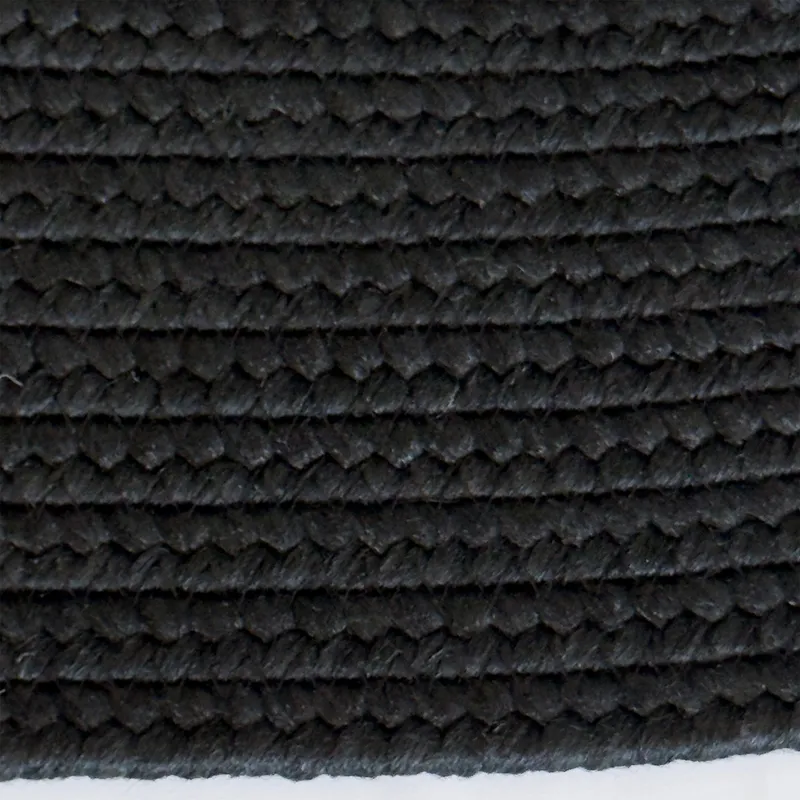 Shoreline Black Oval Rug - 5\' x 8\'