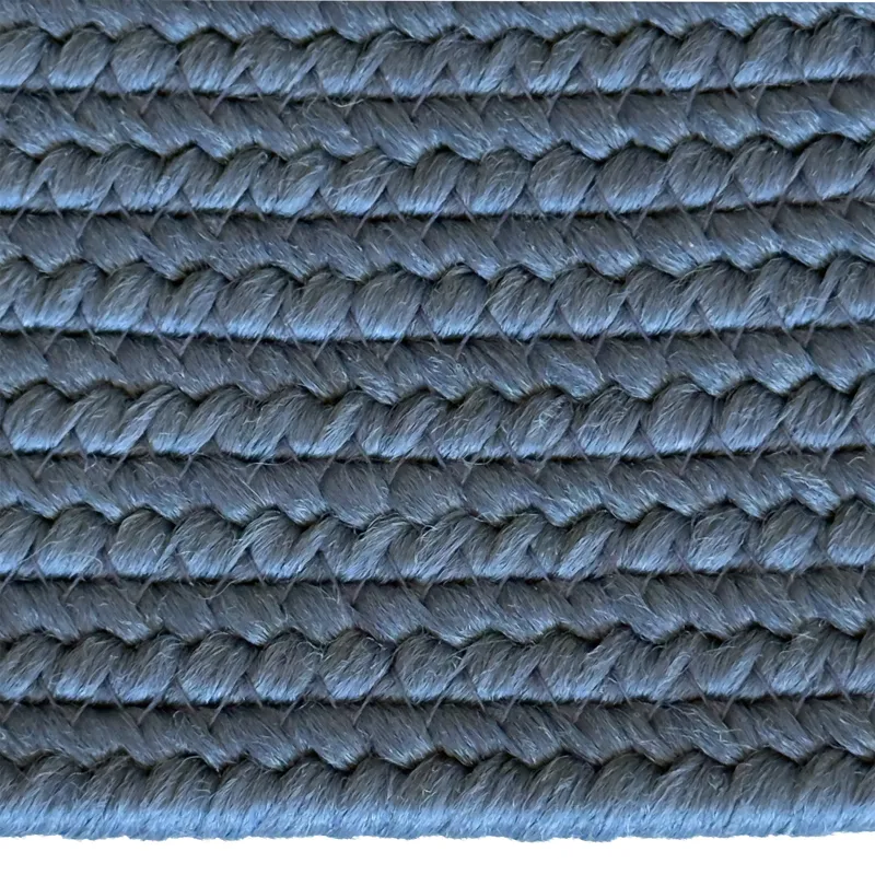 Shoreline Ocean Blue Oval Rug - 4\' x 6\'