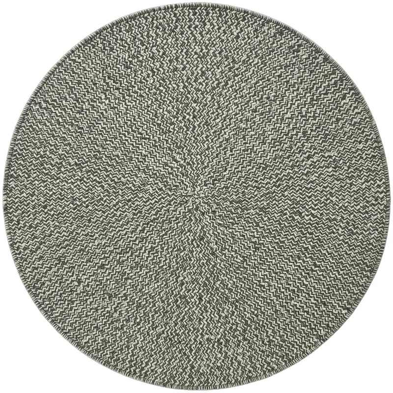 Beach Barn Tweed Seaweed Round Rug - 7\'6\" x 7\'6\"