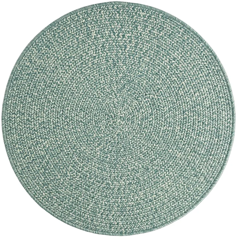 Beach Barn Tweed Lake Round Rug - 5\'6\" x 5\'6\"
