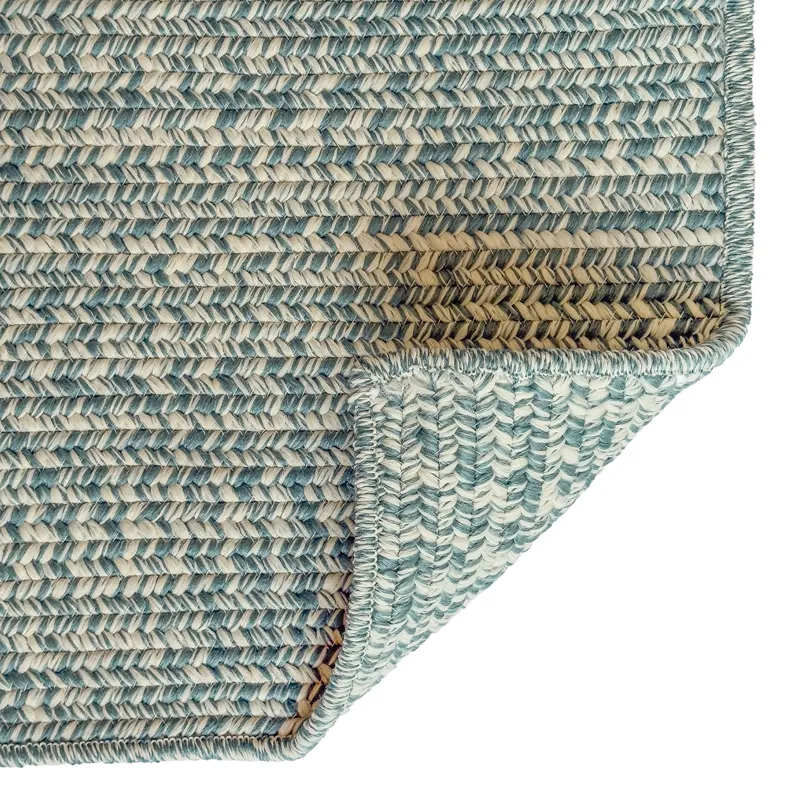 Beach Barn Tweed Lake Cross Sewn Rectangle Rug - 7\' x 9\'