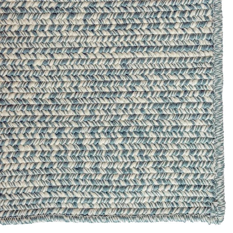 Beach Barn Tweed Lake Cross Sewn Rectangle Rug - 7\' x 9\'