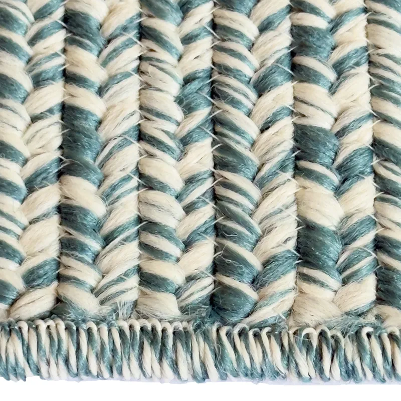 Beach Barn Tweed Lake Cross Sewn Rectangle Rug - 7\' x 9\'
