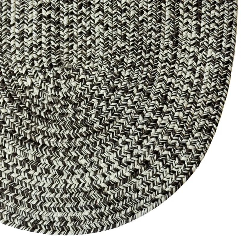 Beach Barn Tweed Driftwood Oval Rug - 2\'3\" x 4\'3\"