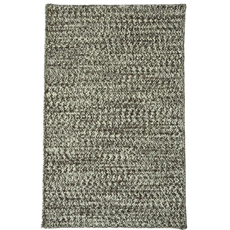 Beach Barn Tweed Driftwood Cross Sewn Rectangle Rug - 4\' x 6\'